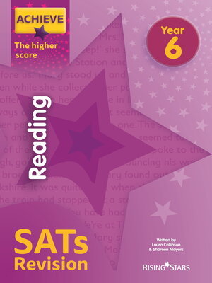 cover image of Achieve Reading Revision Higher (SATs)